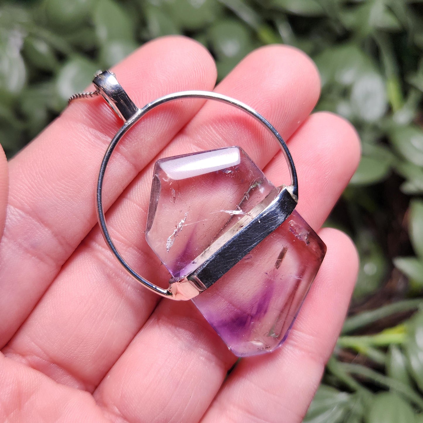 Brandberg Amethyst Pendant