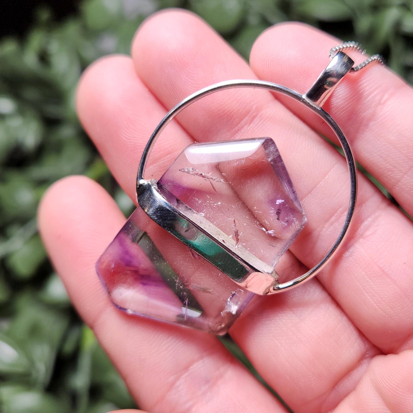 Brandberg Amethyst Pendant
