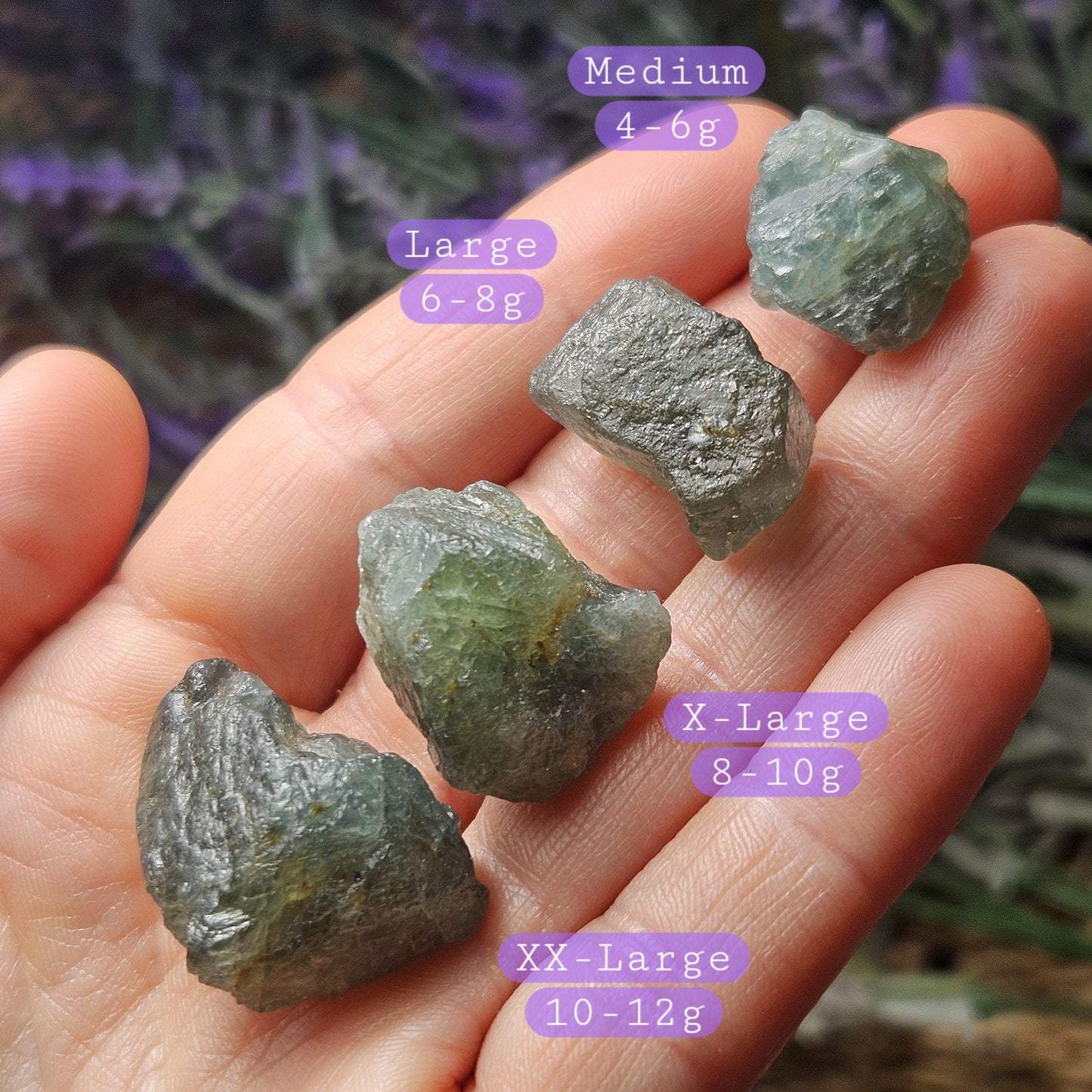 Blue Grandidierite Crystal