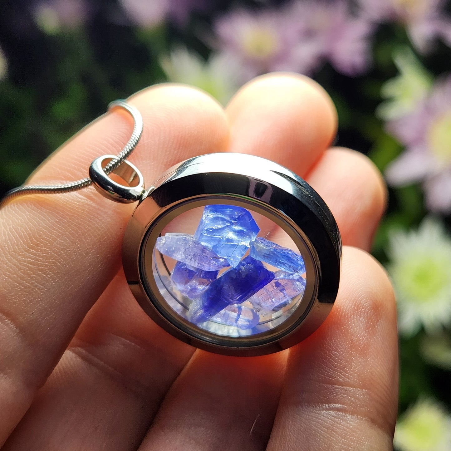 Blue Tanzanite Pendant