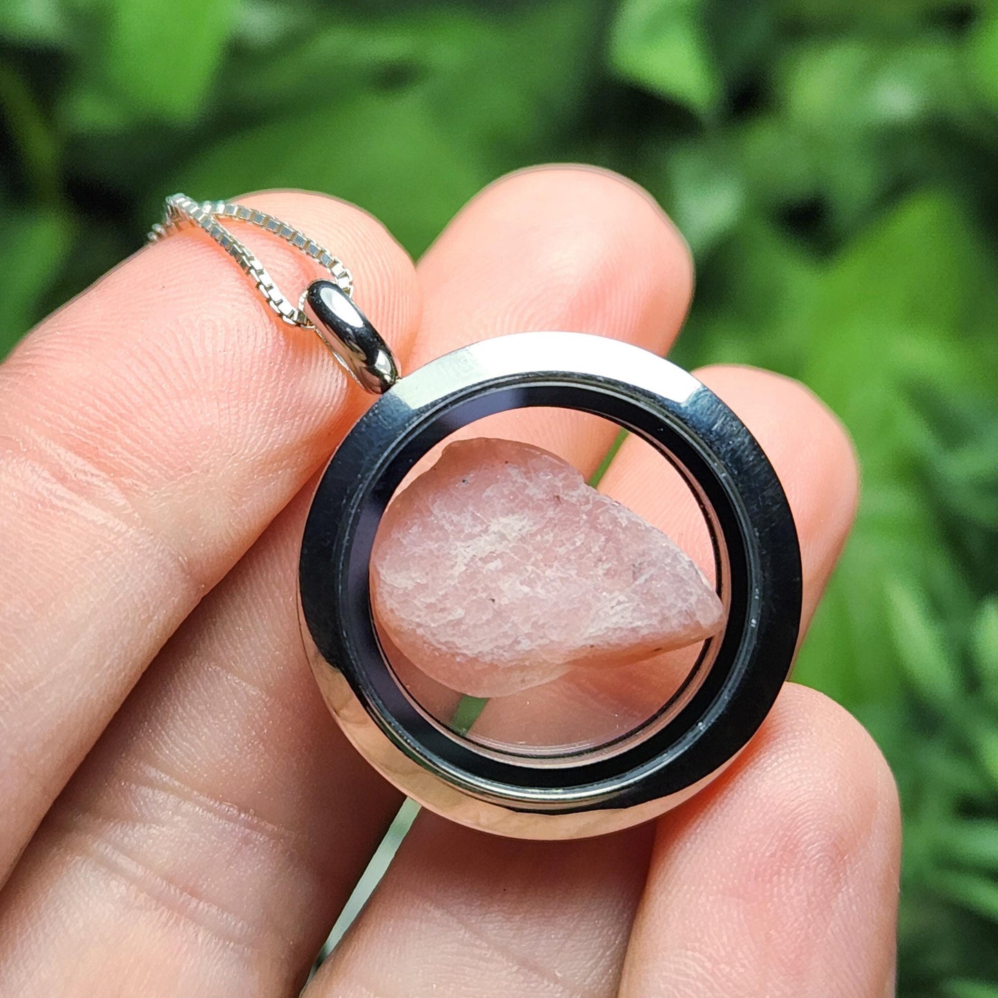 Pink Petalite Pendant