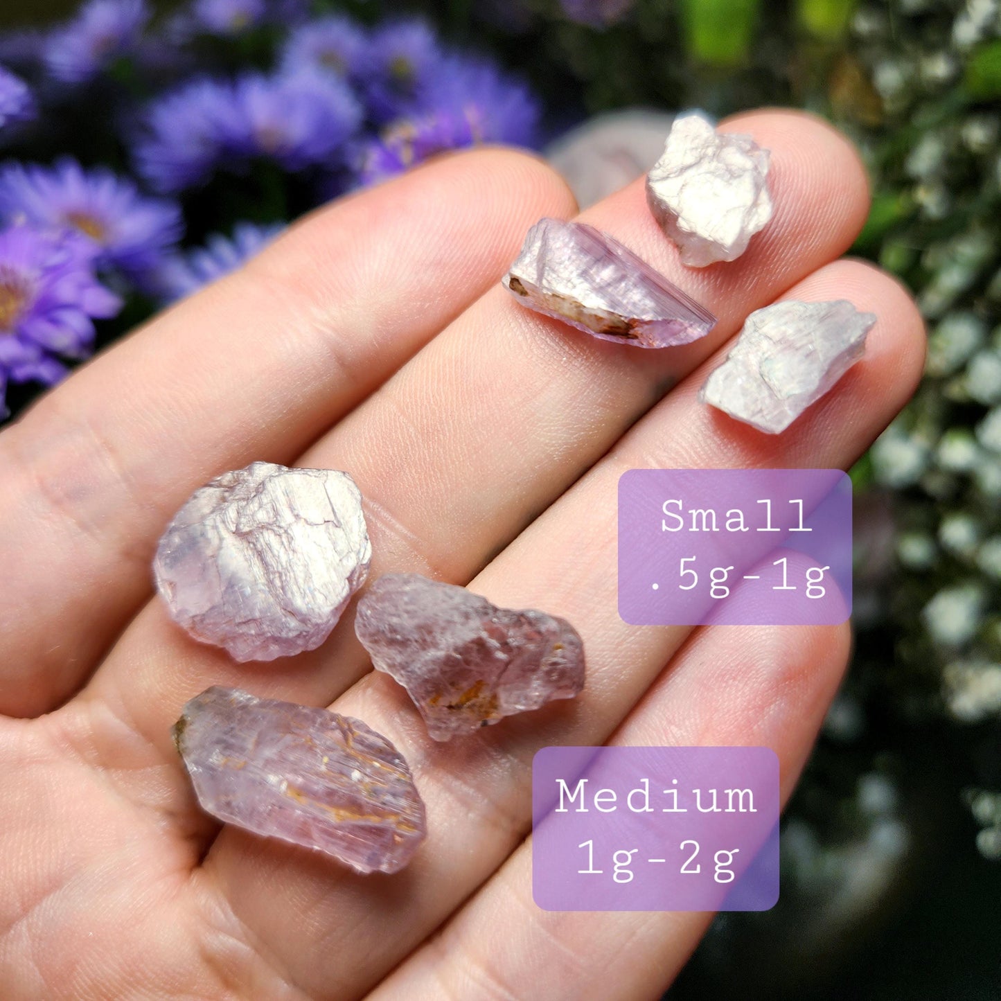 Purple Diaspore Crystal