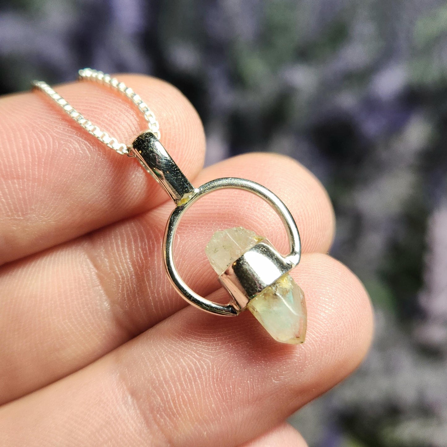 Ajoite Pendant