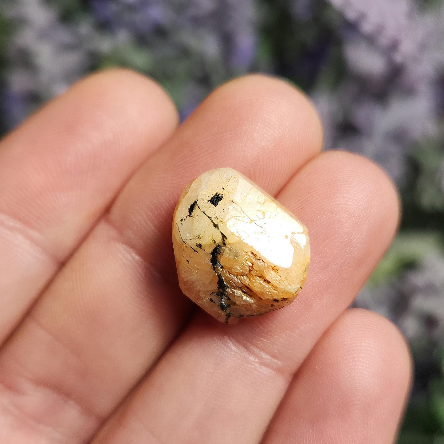 Golden Phenacite Crystal
