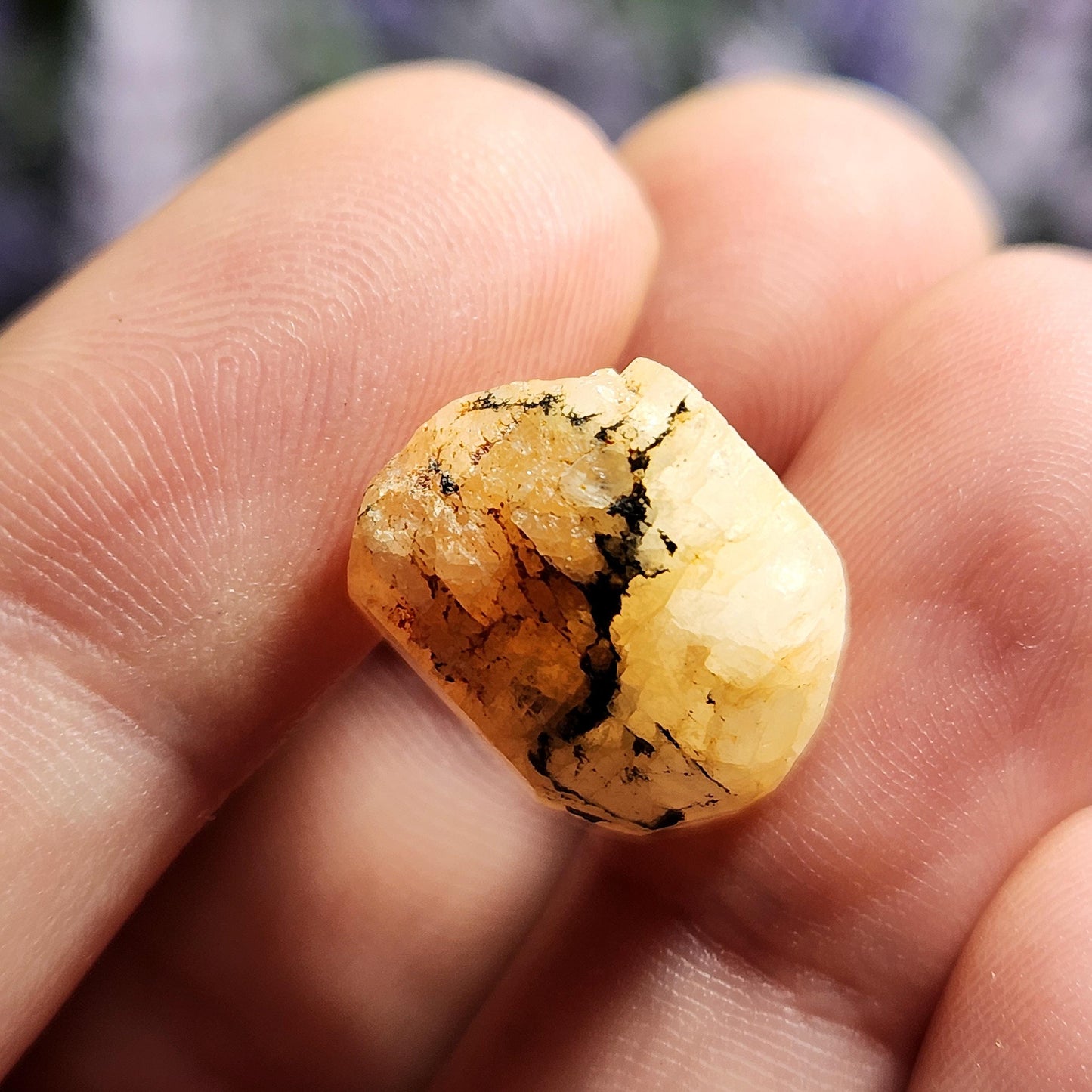 Golden Phenacite Crystal