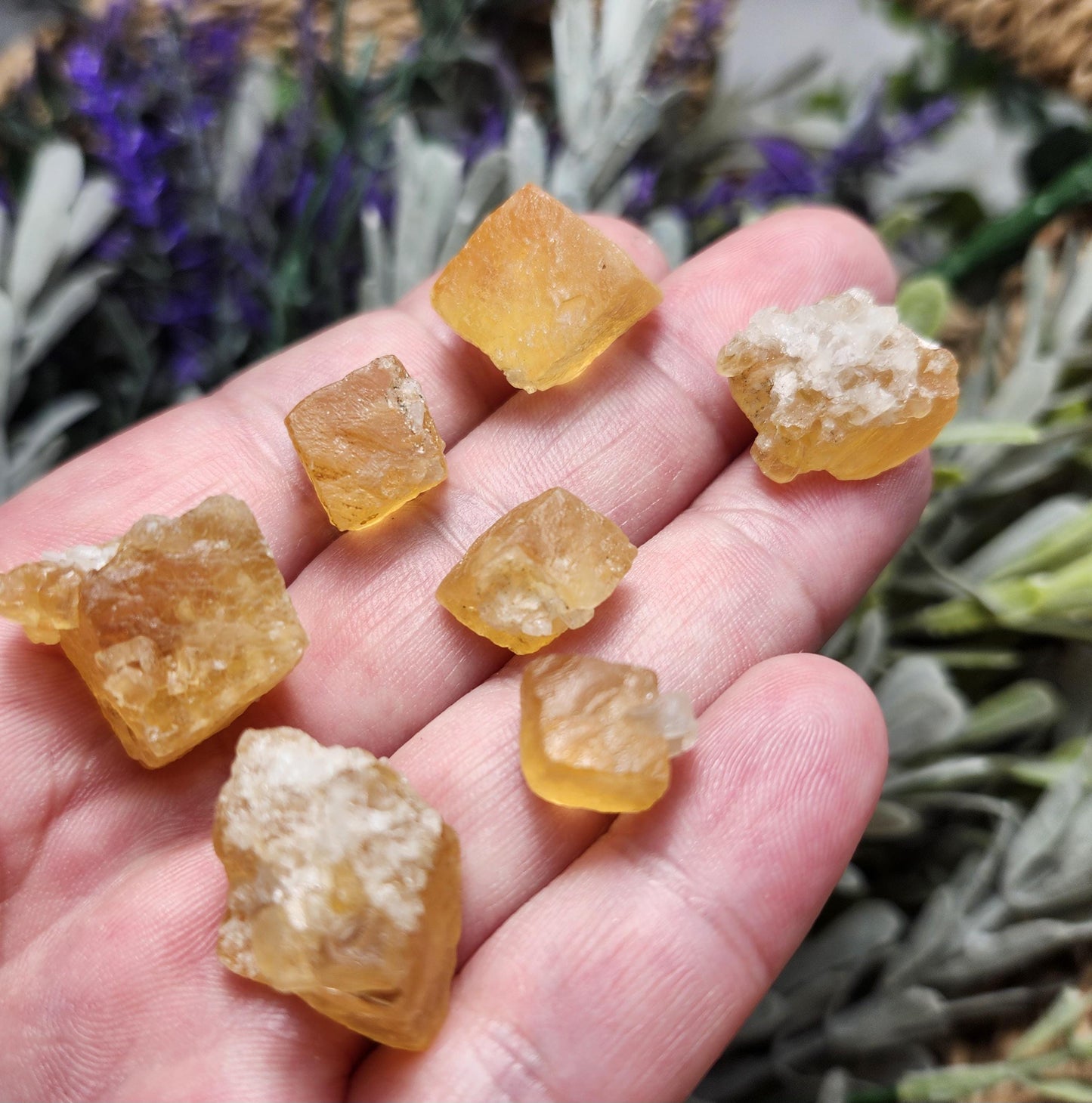 Cubic Yellow Fluorite