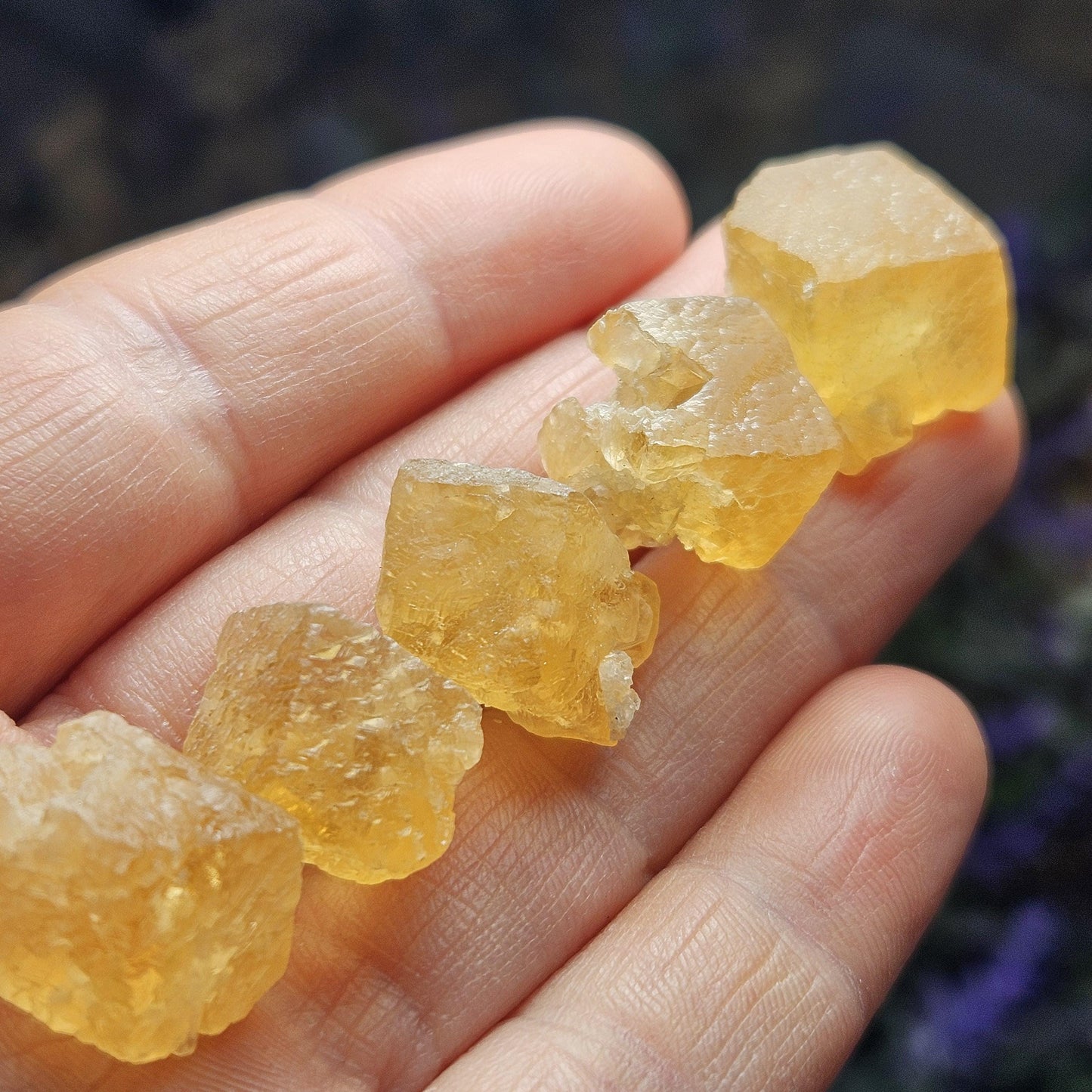 Cubic Yellow Fluorite