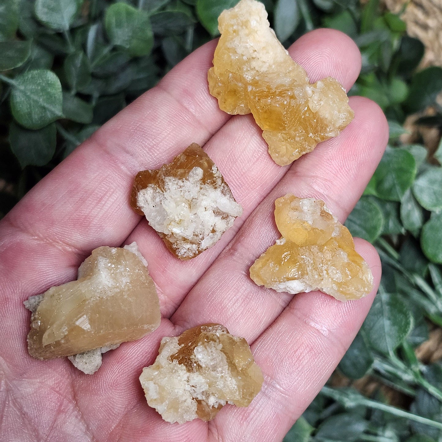 Yellow Fluorite Cluster