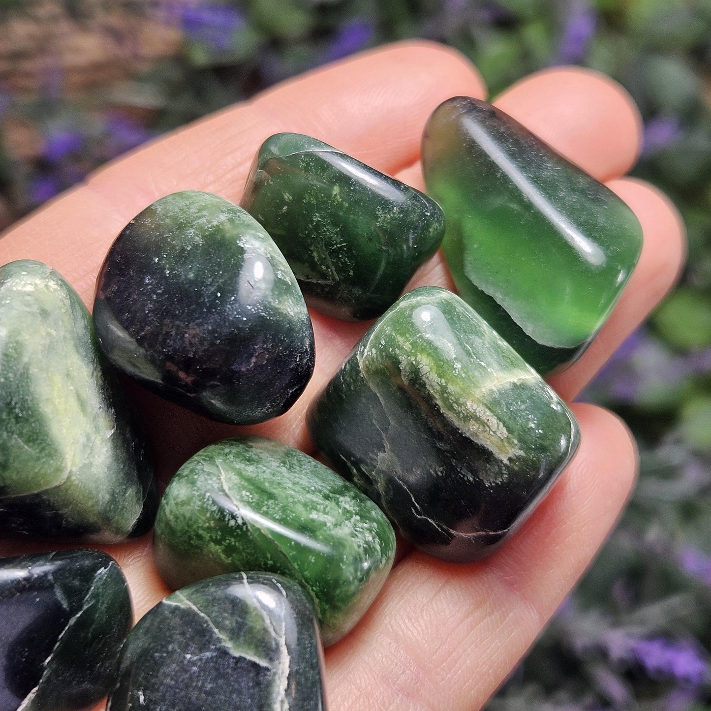 Green Kyanite Tumbled Stone