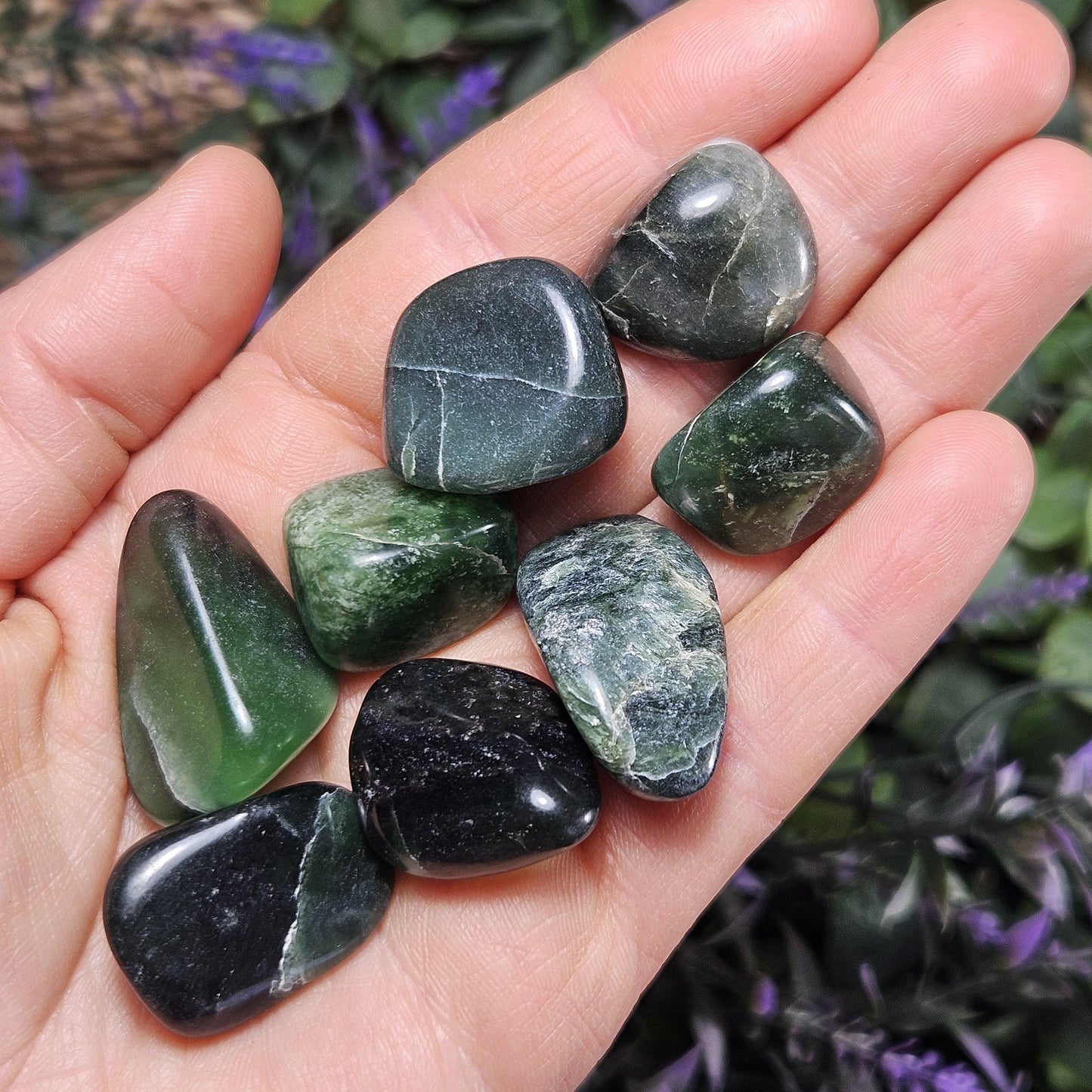 Green Kyanite Tumbled Stone