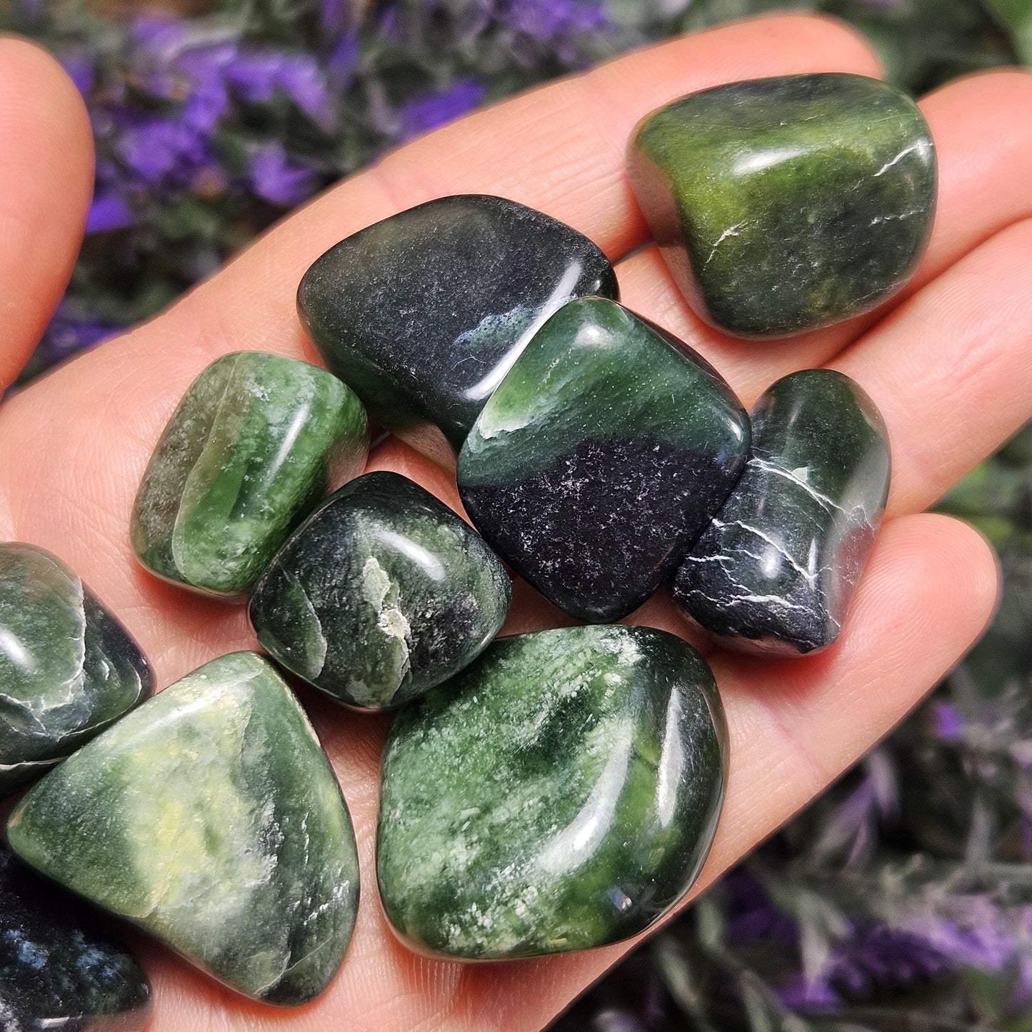 Green Kyanite Tumbled Stone