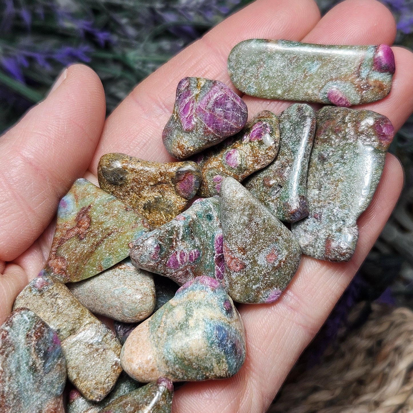 Ruby Crystal in Fuchsite