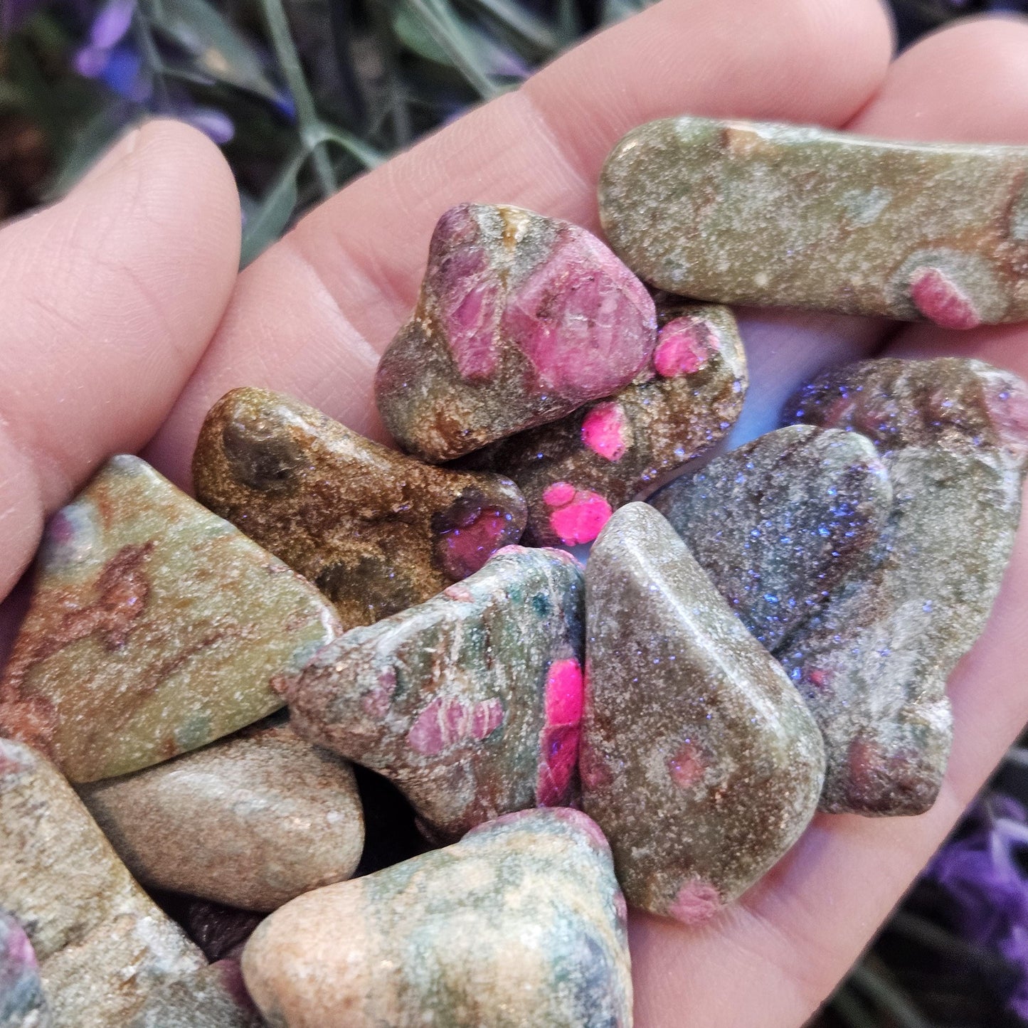 Ruby Crystal in Fuchsite