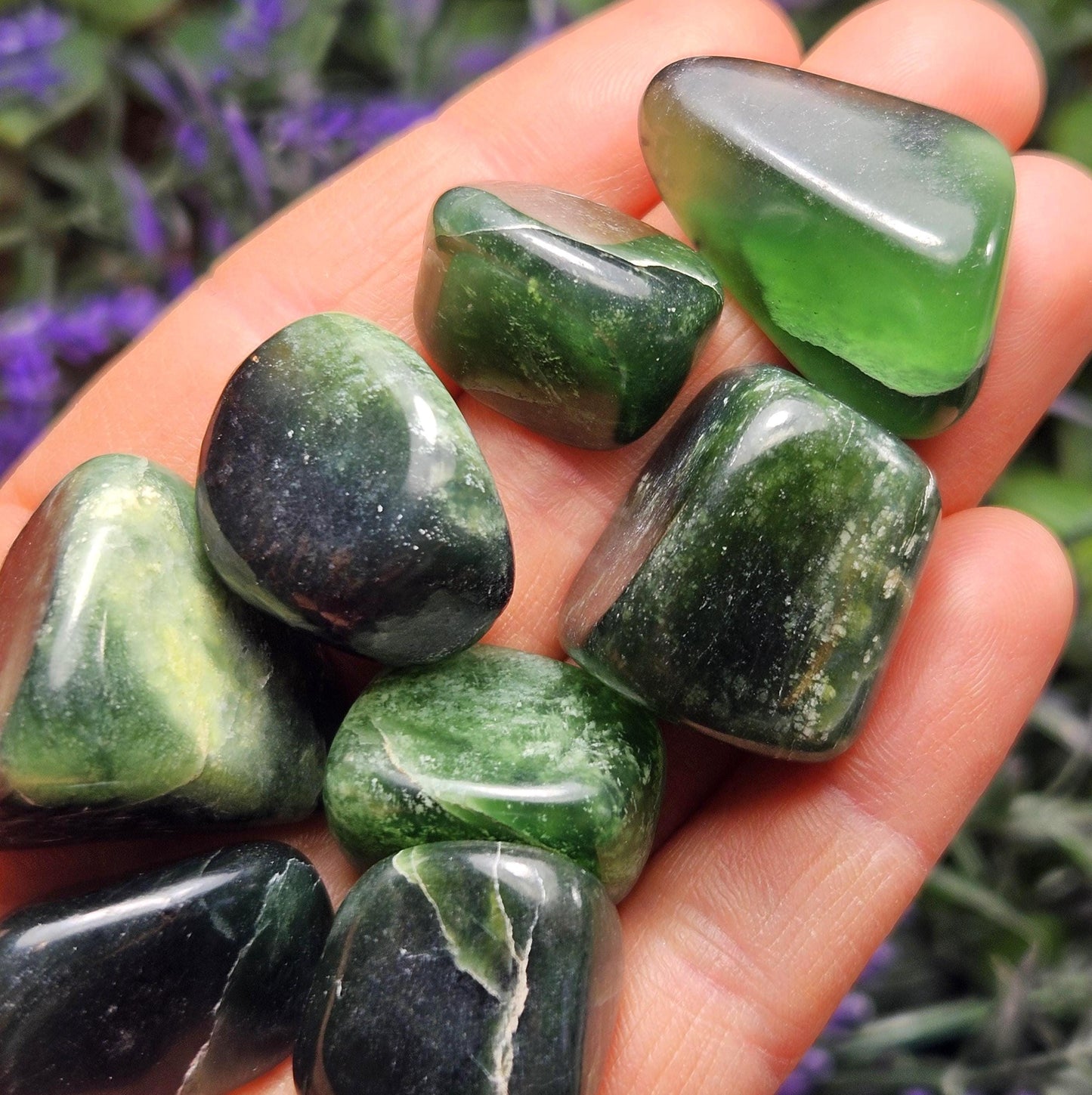 Green Kyanite Tumbled Stone