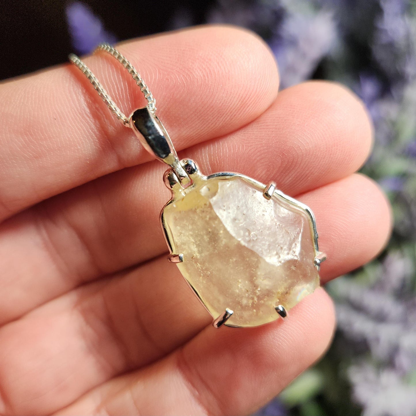 Libyan Desert Glass Pendant
