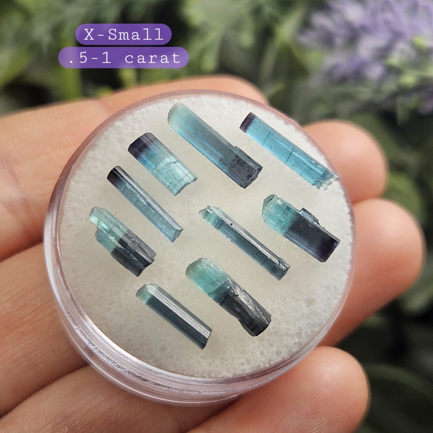 Blue Tourmaline Crystal