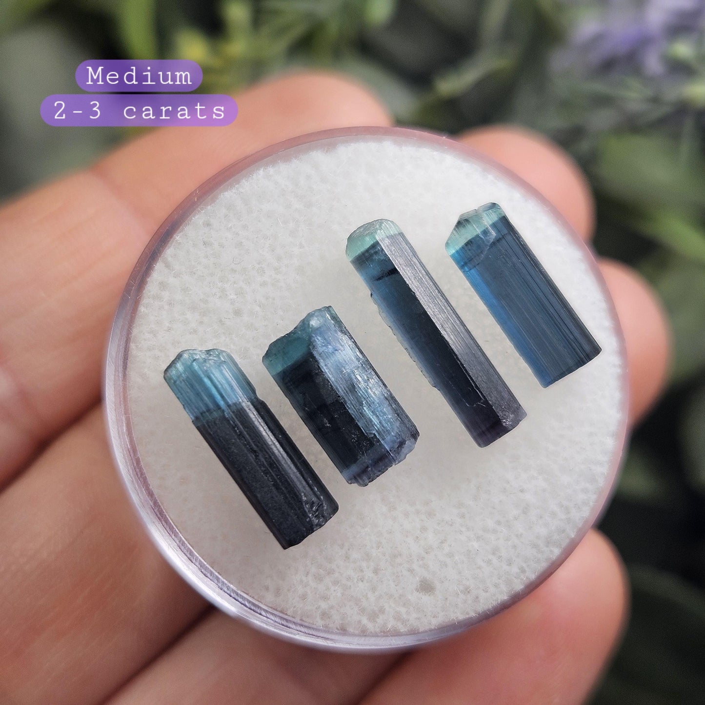 Blue Tourmaline Crystal