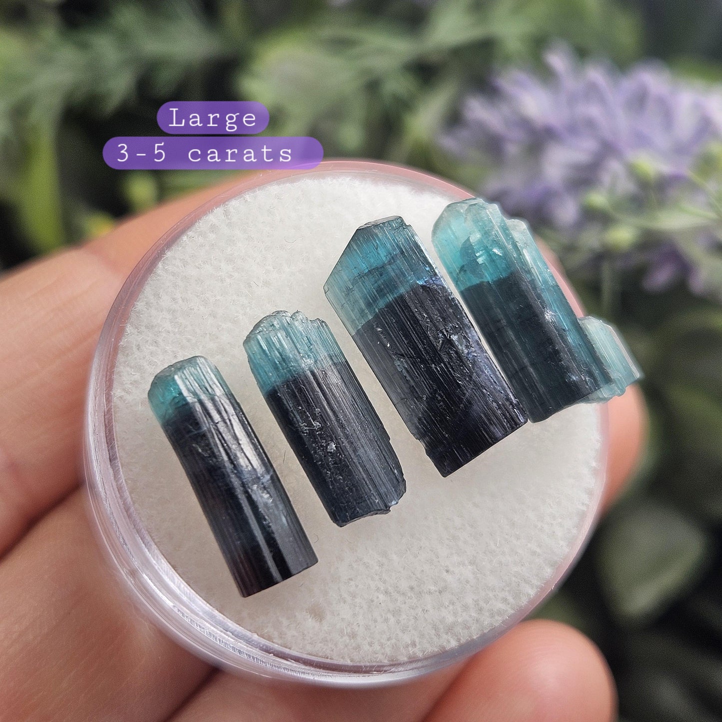 Blue Tourmaline Crystal