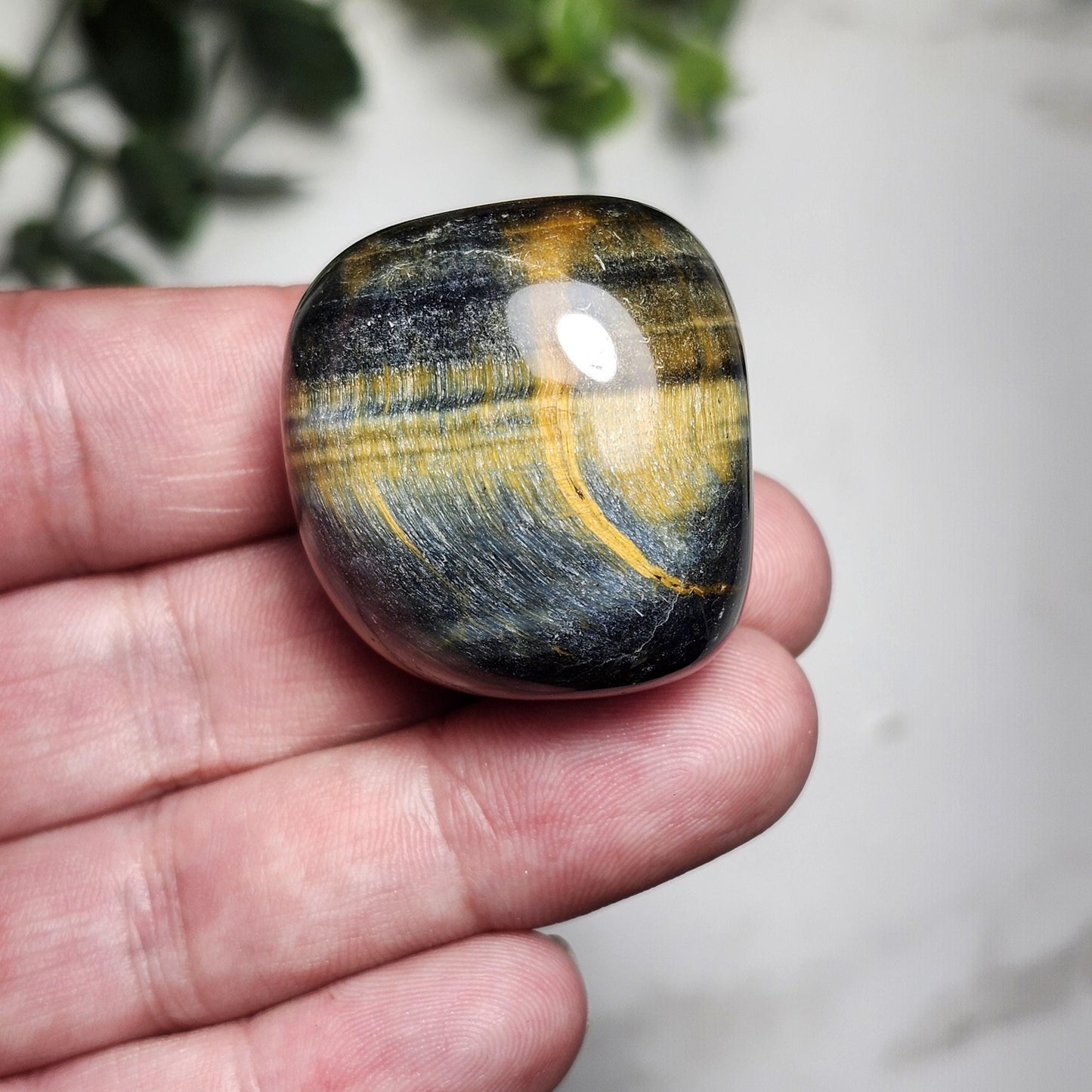 Blue Tigers Eye Crystal