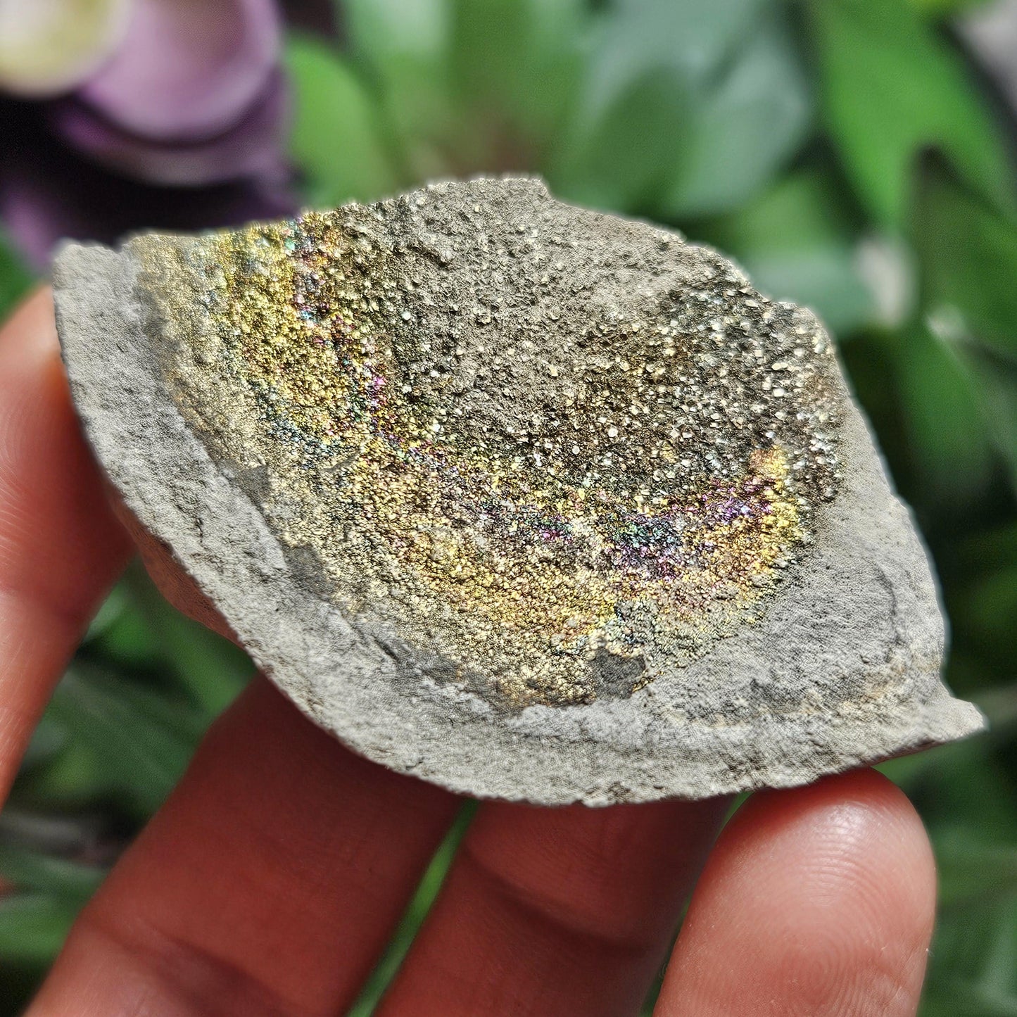 Rainbow Pyrite Specimen