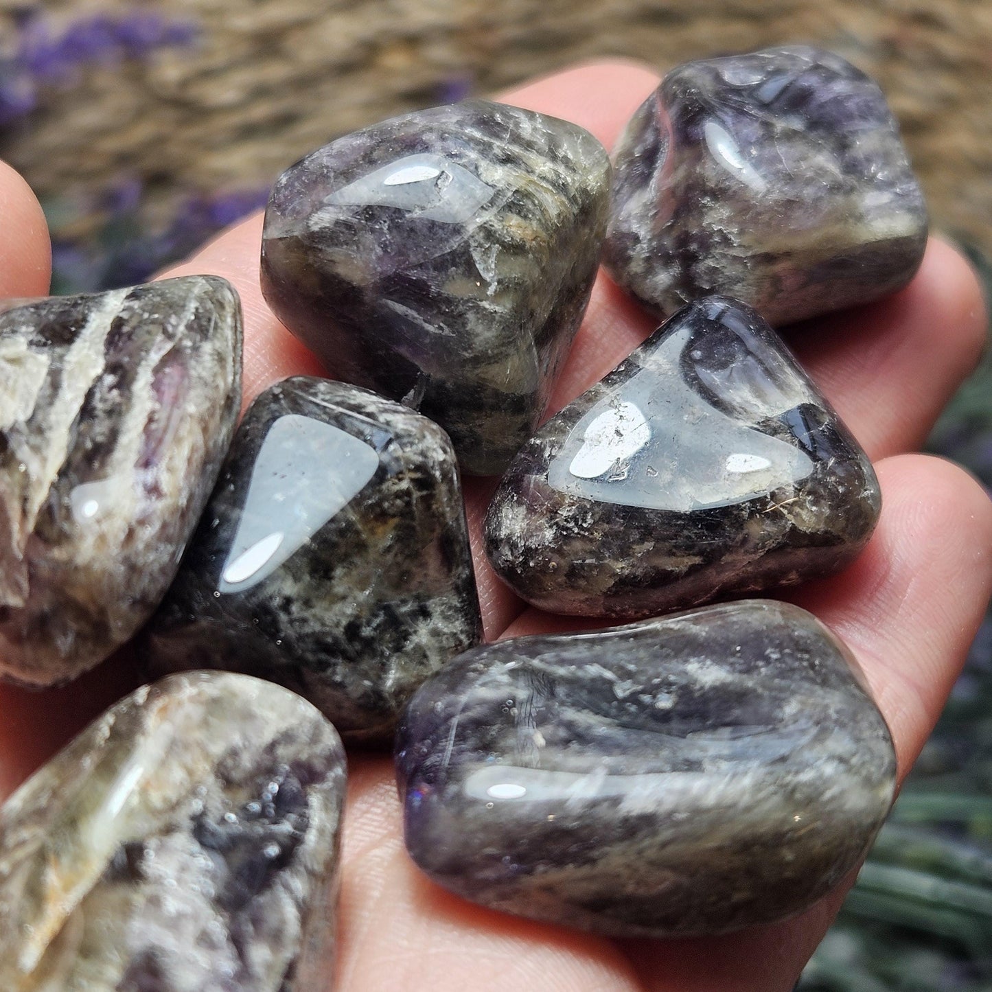 Black Amethyst Crystal