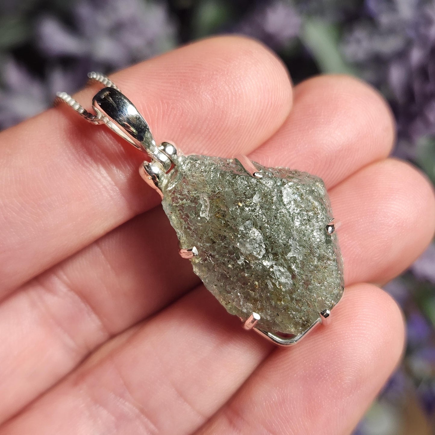 Grandidierite Pendant