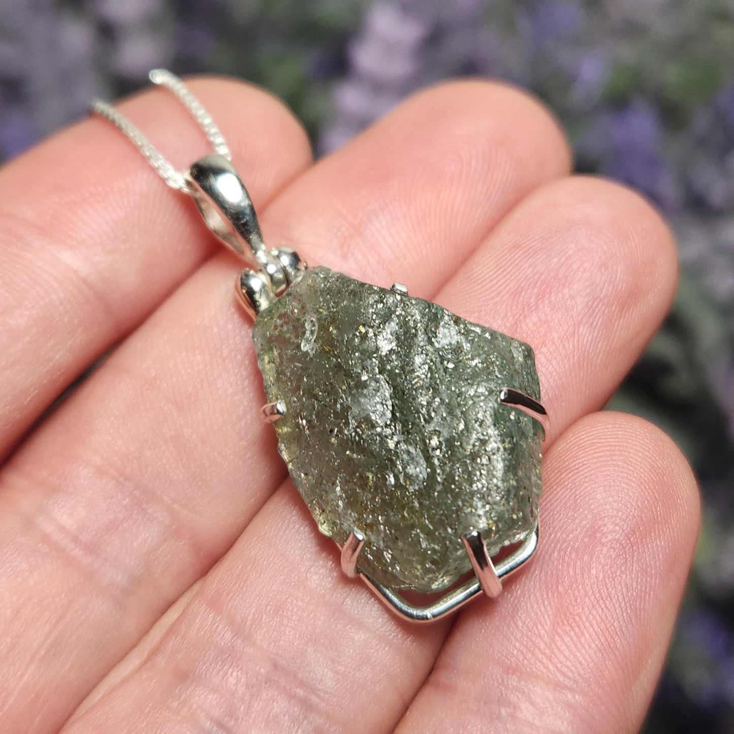 Grandidierite Pendant