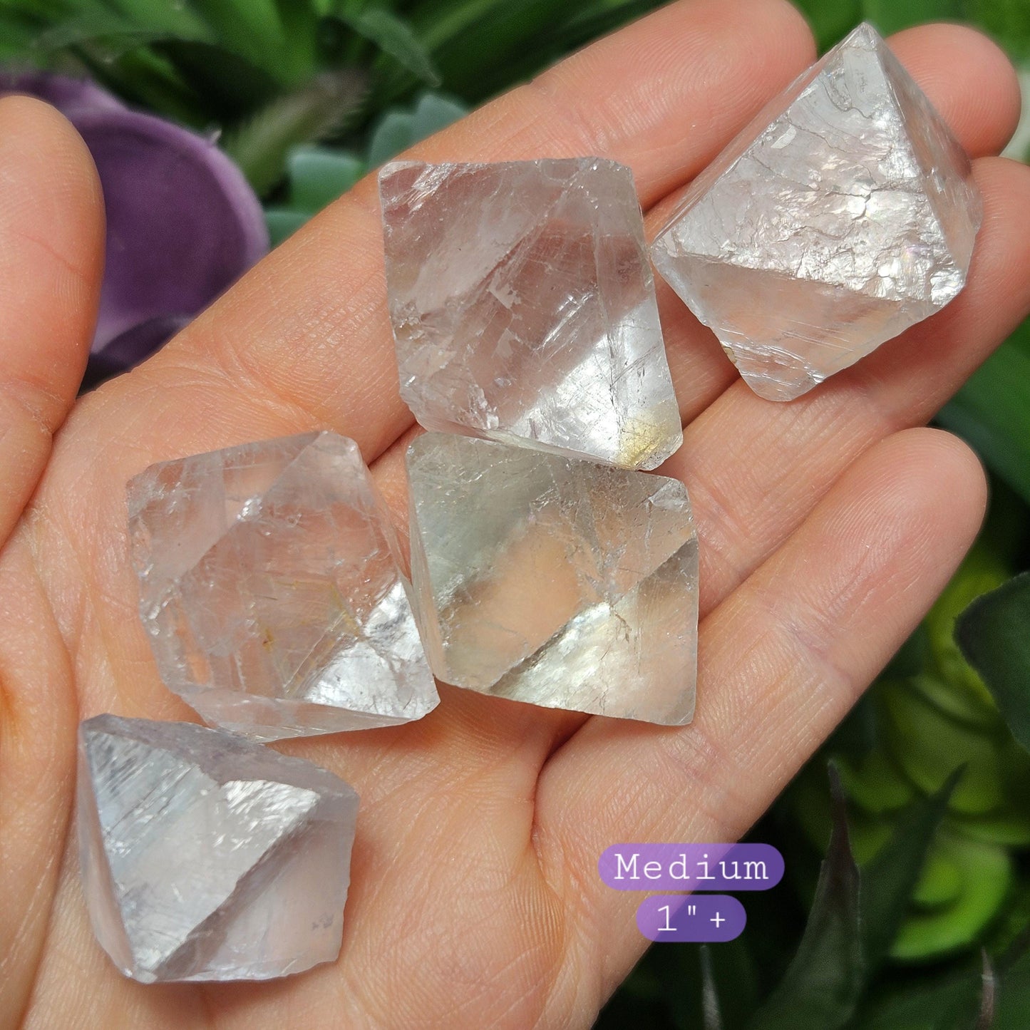 Clear Fluorite Octahedron