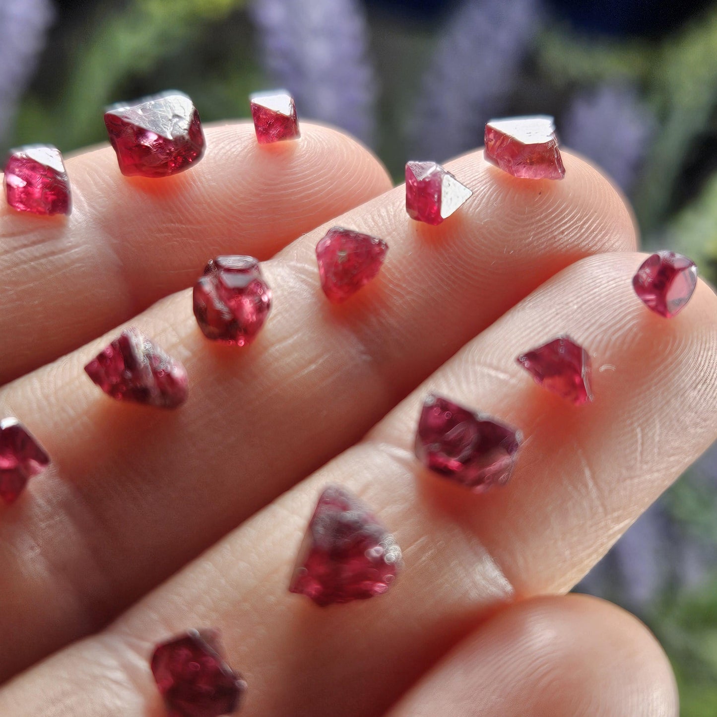 Red Spinel Crystal