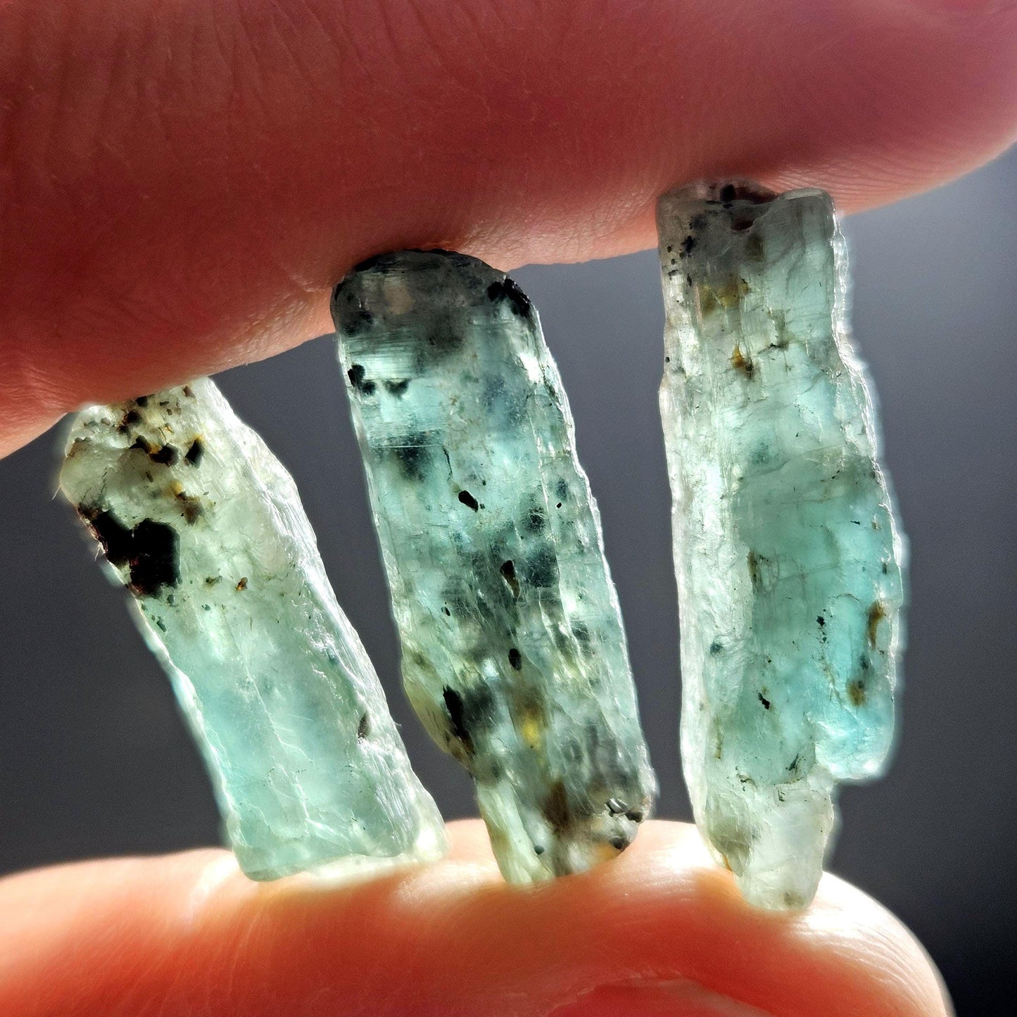 Green Kyanite Crystal