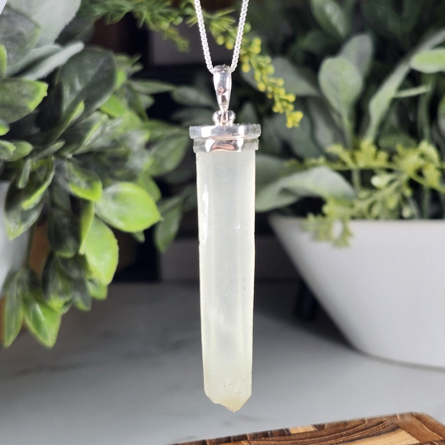 Inner Mongolian Hedenbergite Pendant