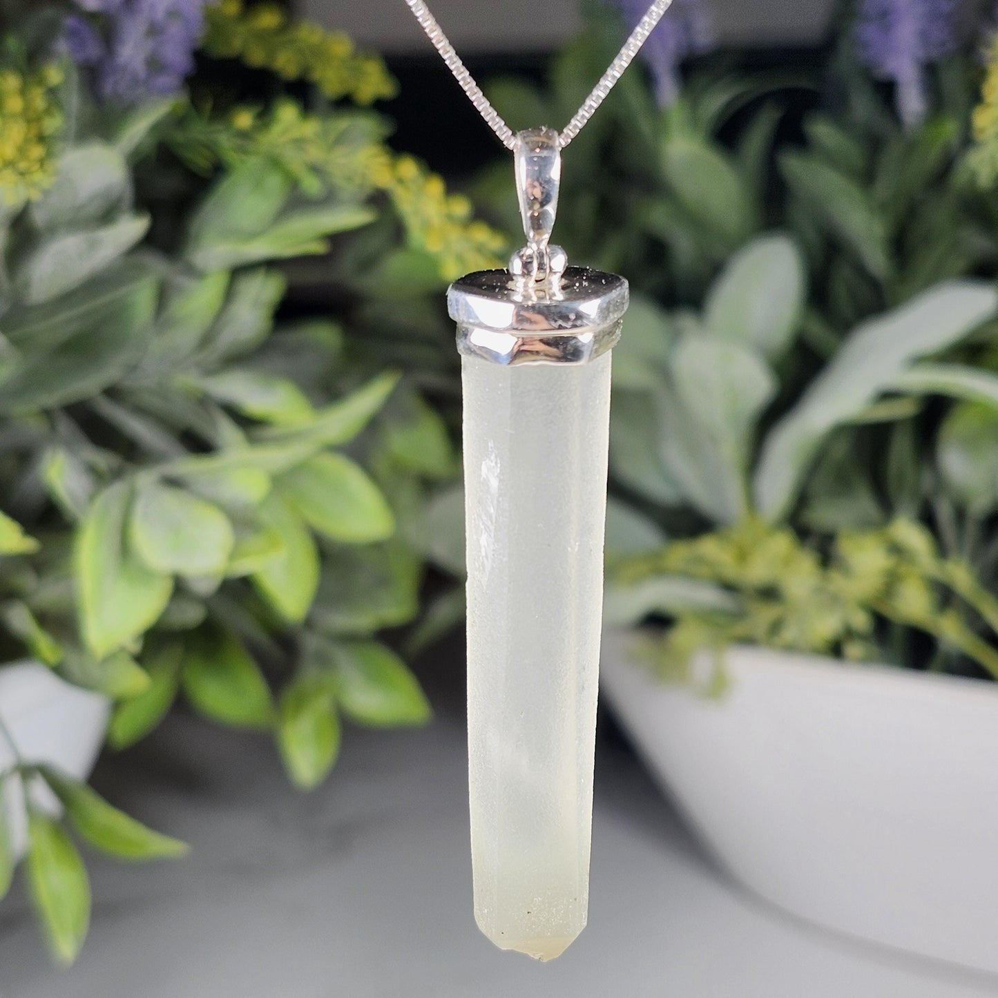 Inner Mongolian Hedenbergite Pendant