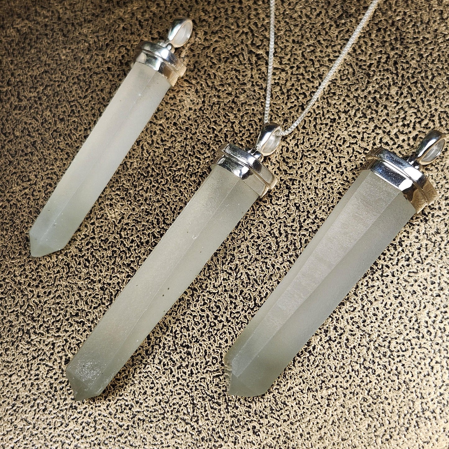 Inner Mongolian Hedenbergite Pendant