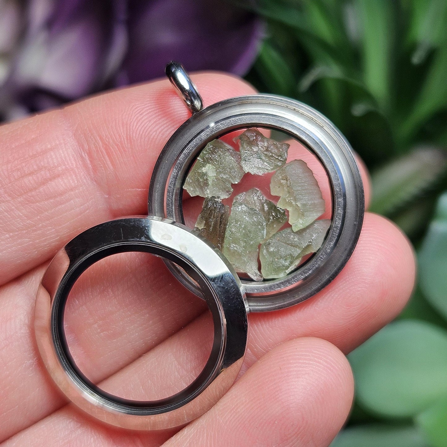 Moldavite Pendant