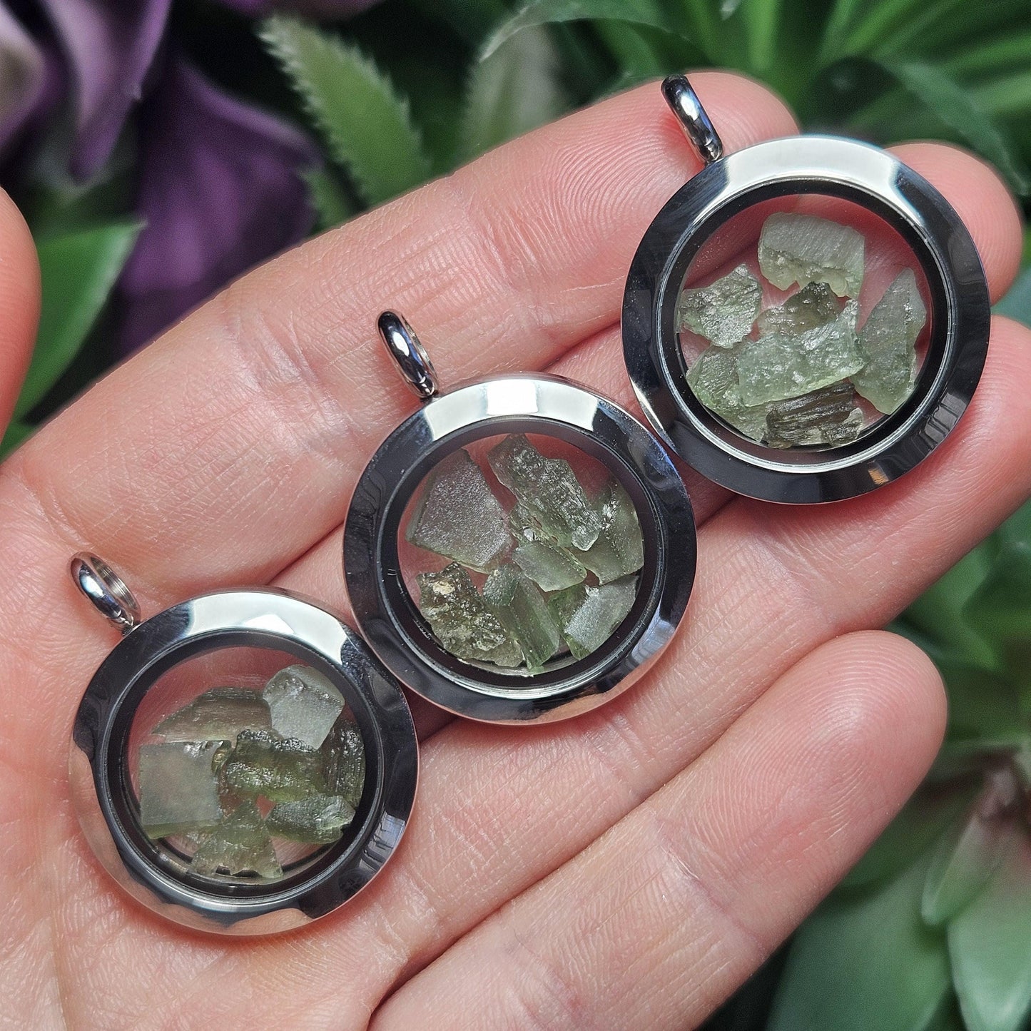 Moldavite Pendant