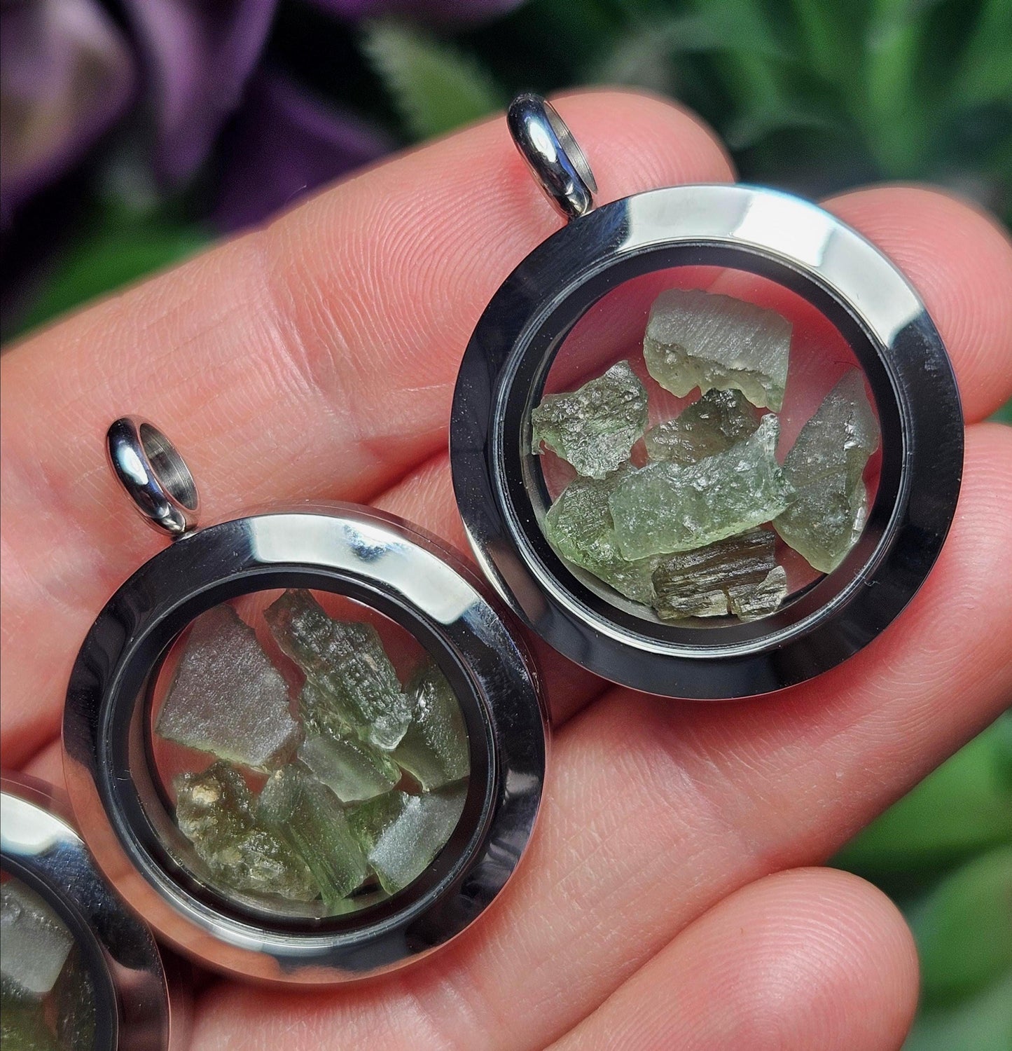 Moldavite Pendant