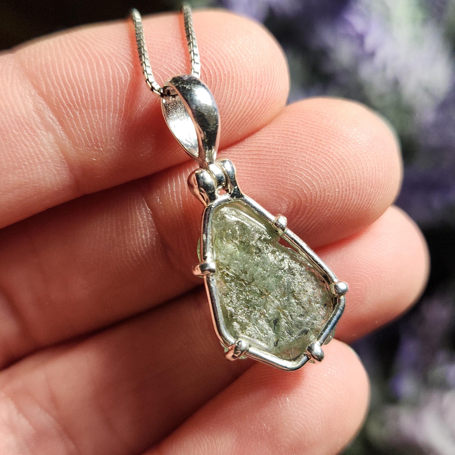 Grandidierite Pendant