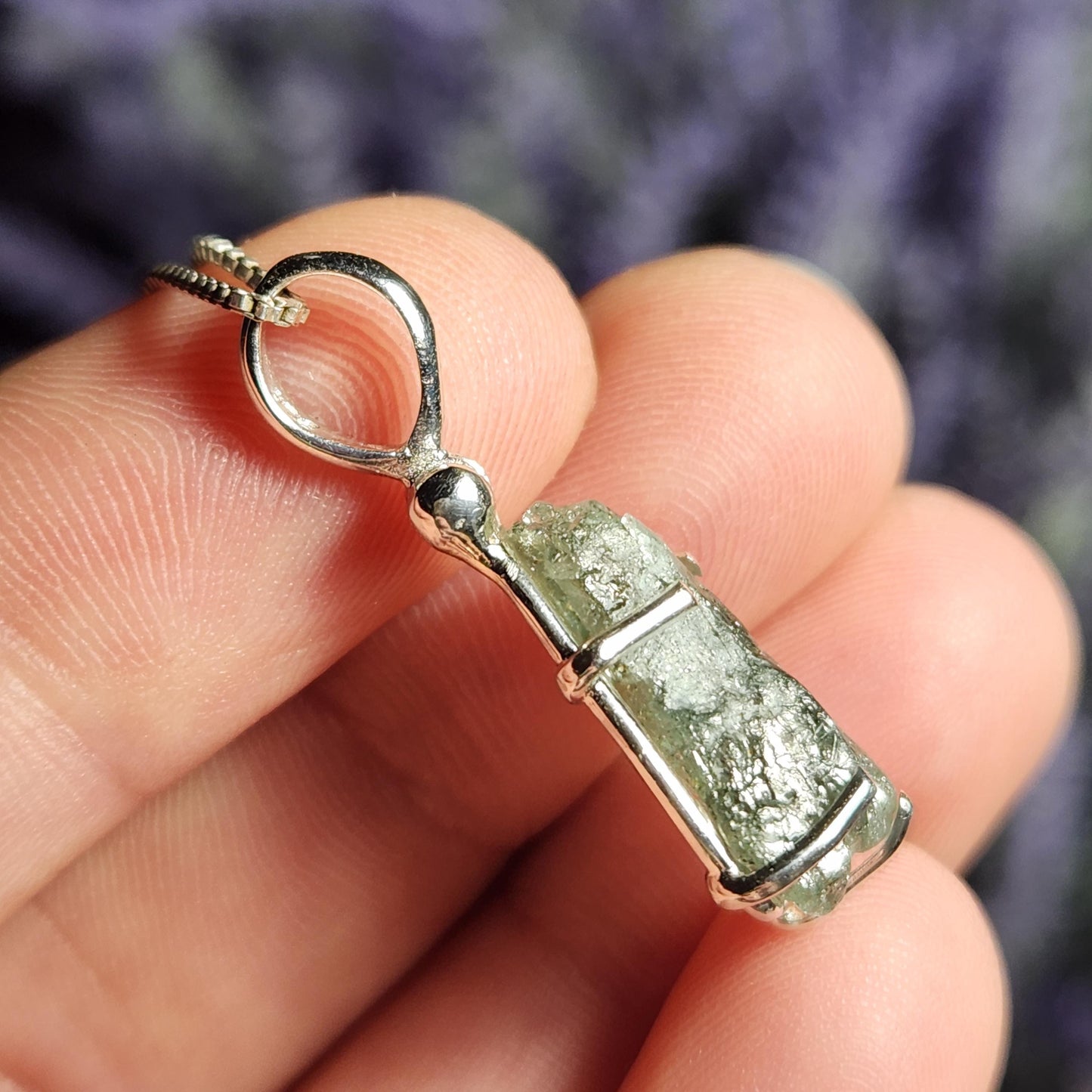 Grandidierite Pendant