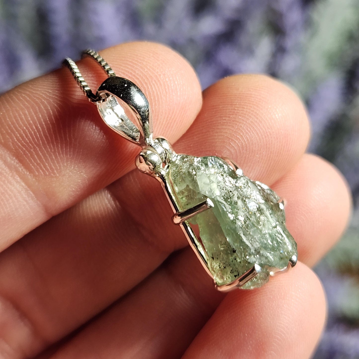 Grandidierite Pendant