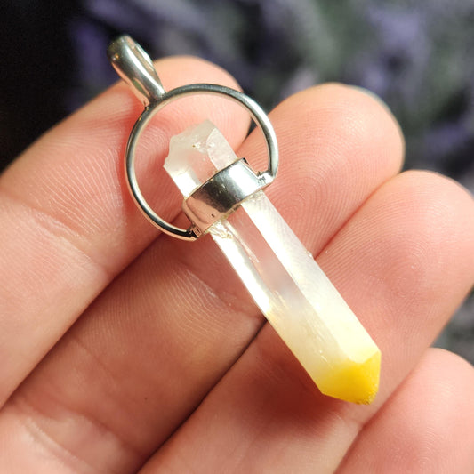 Mango Quartz Pendant