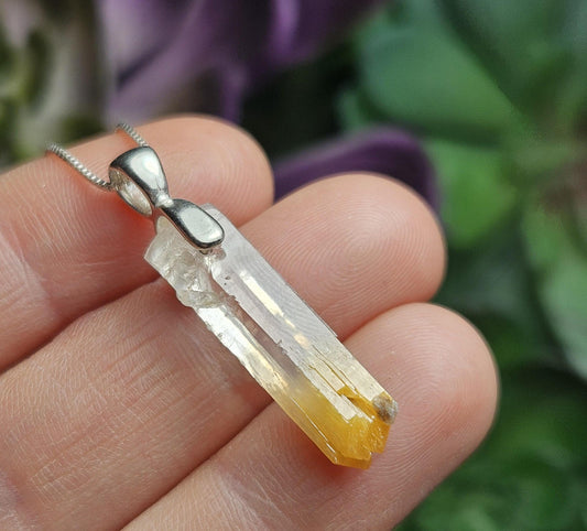 Mango Quartz Pendant
