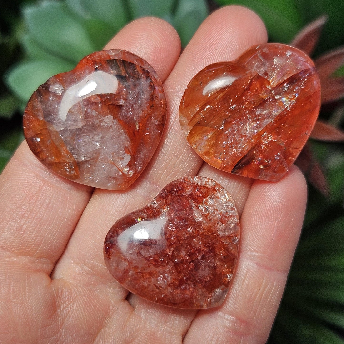 Fire Quartz Heart