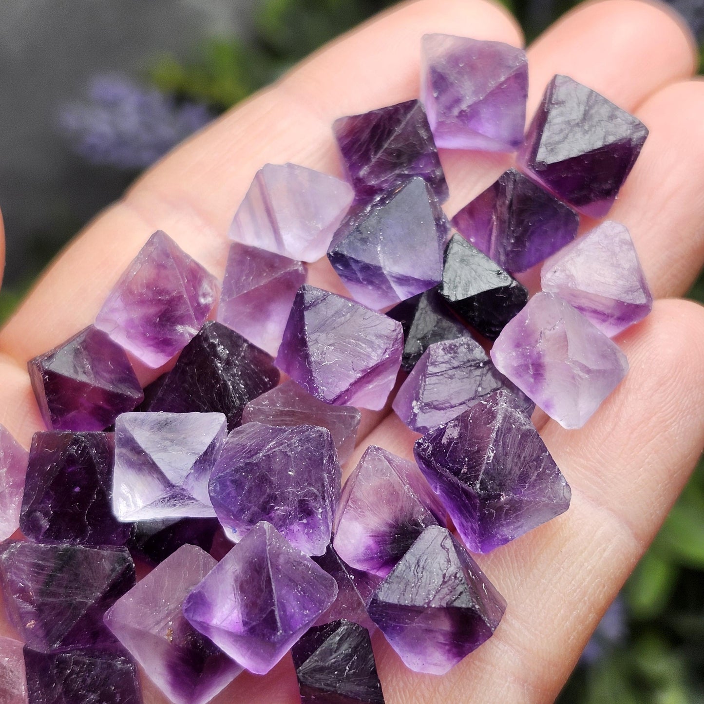 Cubic Purple Fluorite