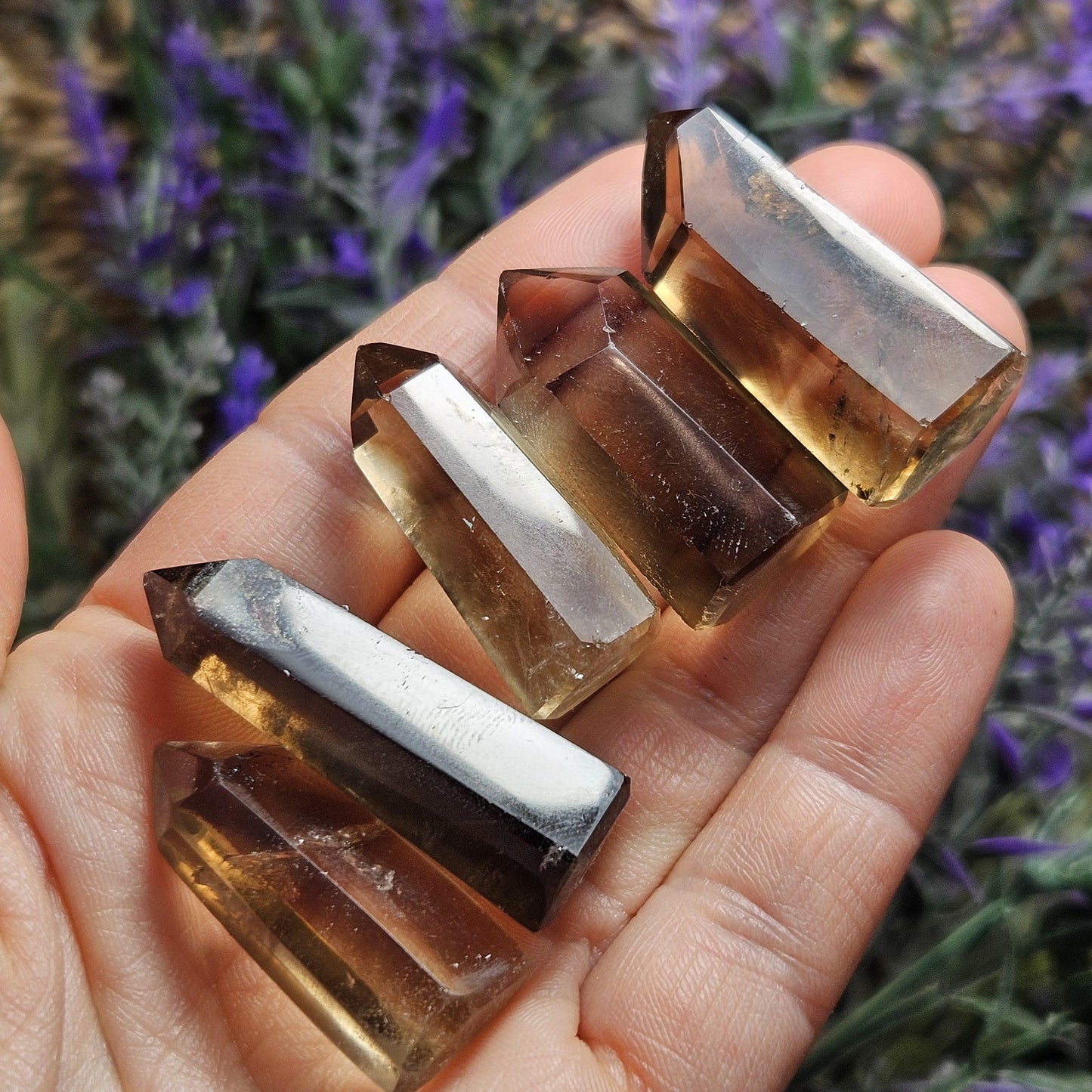 Smoky Quartz Crystal Tower