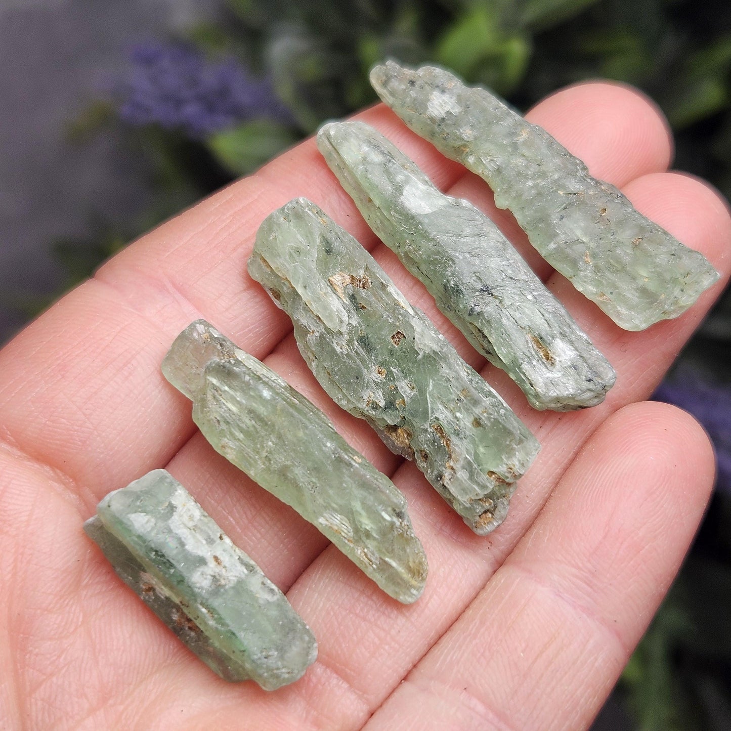 Green Kyanite Crystal