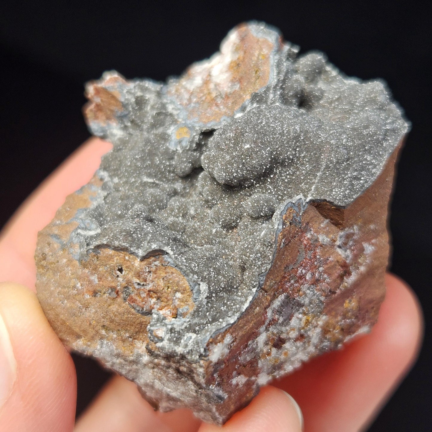 Manganese Druzy Crystal Cluster