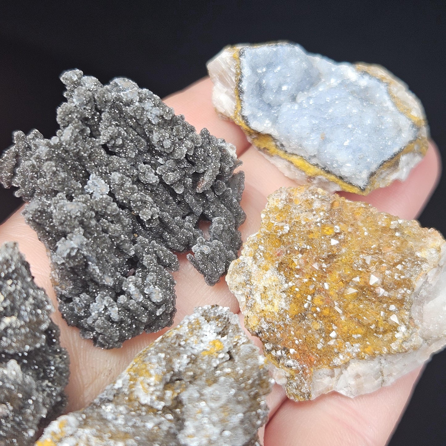 Manganese Druzy Crystal Cluster