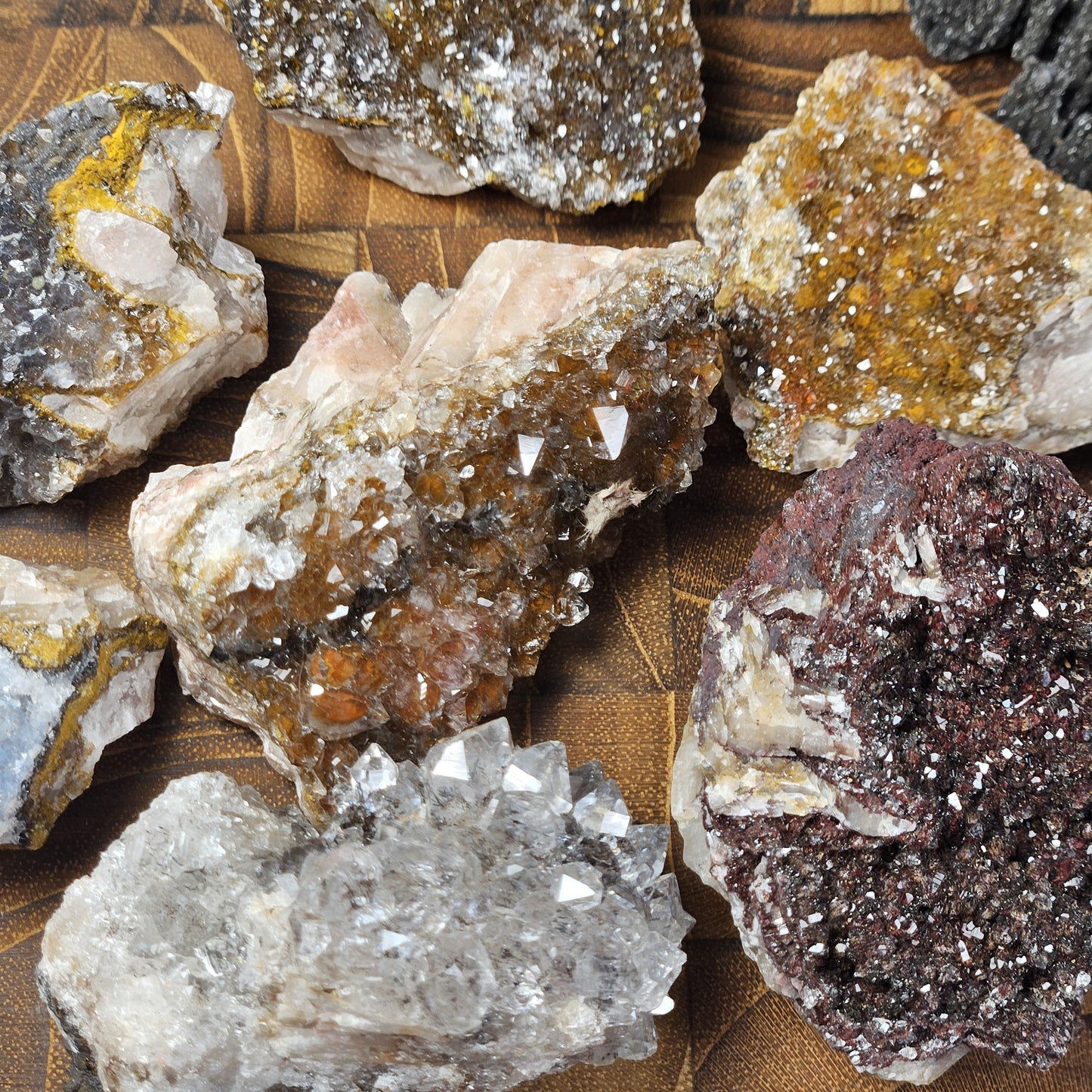 Manganese Druzy Crystal Cluster