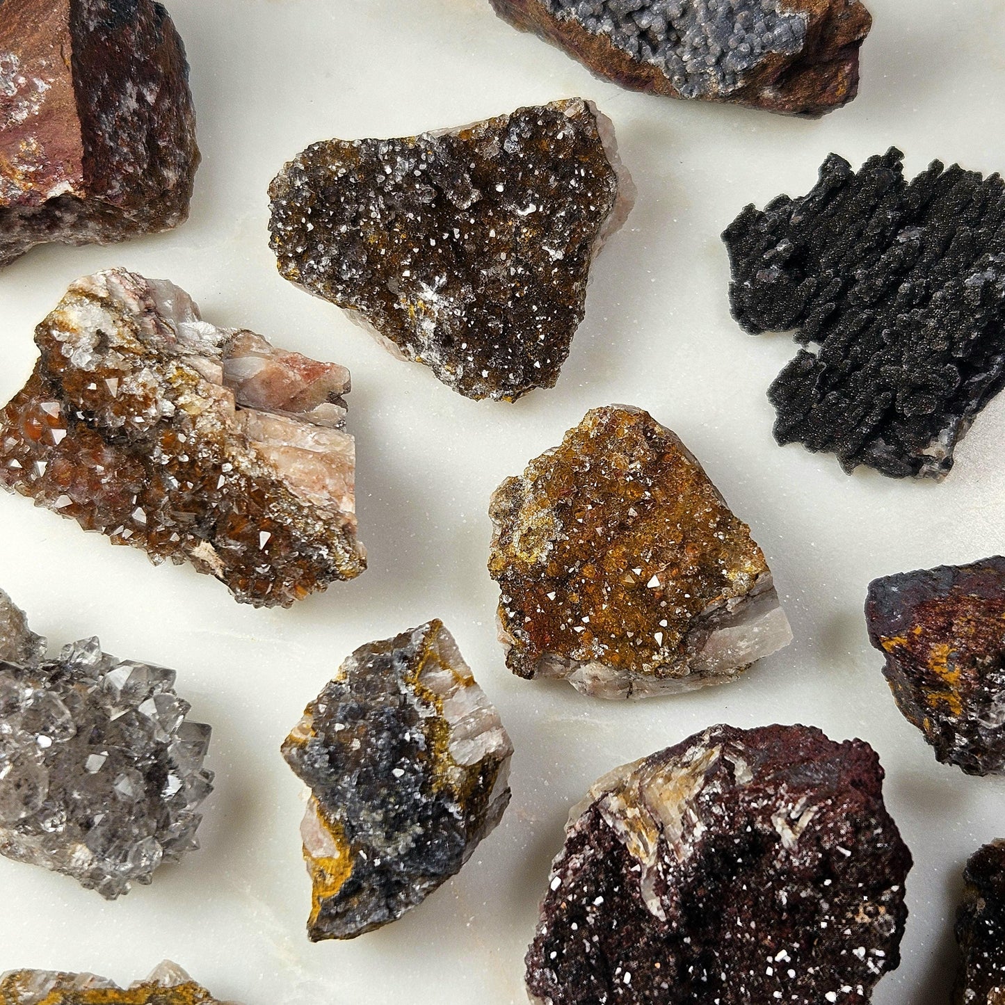 Manganese Druzy Crystal Cluster