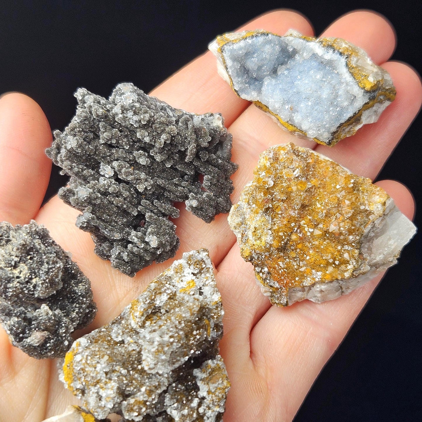 Manganese Druzy Crystal Cluster